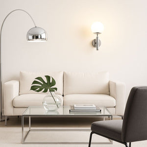 Aplique de pared bola cristal "Elsa" - E14 - Barcelona Led-Decoración