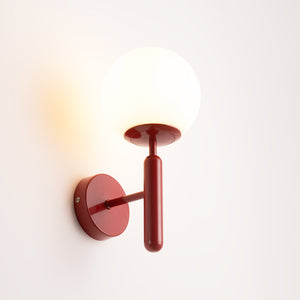 Aplique de pared bola cristal "Elsa" - E14