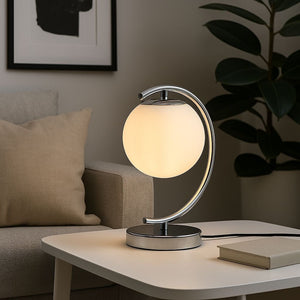 Lámpara de mesa bola cristal "San" - Barcelona Led-Decoración