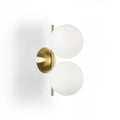 Doppel-Glaskugel-Wandleuchte „VIC 220“ - E27 - Ø 22cm 3