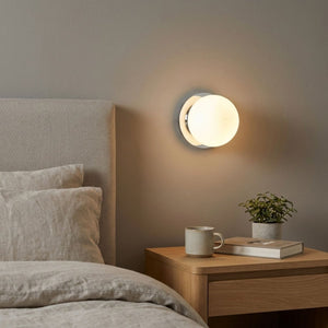 Aplique de pared bola cristal "ARCE" - E27 - Ø 15cm - Barcelona Led-Decoración