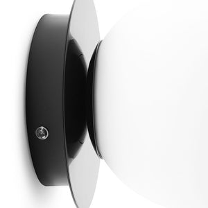 Aplique de pared bola cristal "ARCE" - E27 - Ø 15cm (36)