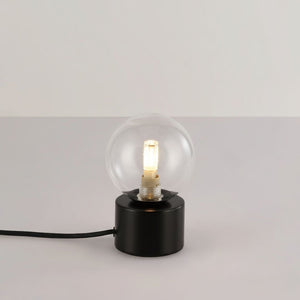 Lámpara de mesa con esfera de cristal "BASS" - G9 - Barcelona Led-Decoración