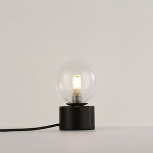 Lámpara de mesa con esfera de cristal "BASS" - G9 - Barcelona Led-Decoración