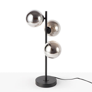 Lámpara de mesa con esferas de cristal "COMI" - 3 x G9 - Barcelona Led-Decoración