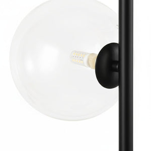 Lámpara de pie con esferas de cristal "STAND"- 4 x G9 - Barcelona Led-Decoración