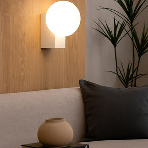 Aplique de pared de diseño "SIDERAL" - G9 - Bola de cristal (15)