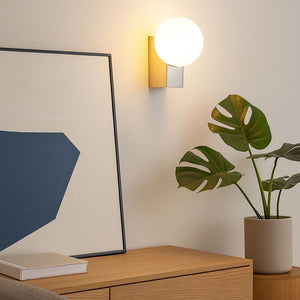 Aplique de pared de diseño "SIDERAL" - G9 - Bola de cristal (32)