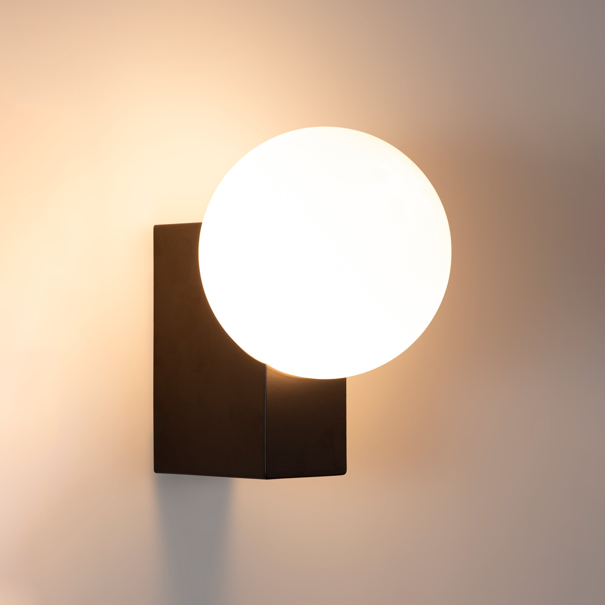 Aplique de pared de diseño "SIDERAL" - G9 - Bola de cristal