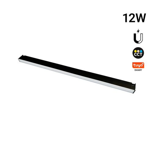 Luminaria lineal para carril magnético - 12W - 120º - 10mm - CCT + SMART FUNCTION