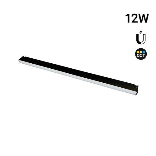 Luminaria lineal para carril magnético - 12W - 120º - 10mm - CCT + SMART FUNCTION