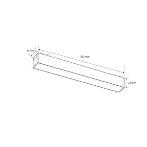 Luminaria lineal para carril magnético - 12W - 120º - 26mm - CCT + SMART - 48V (9)