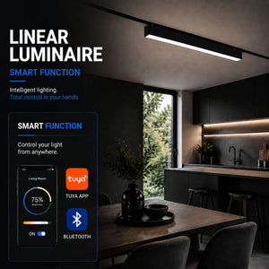 Luminaria lineal para carril magnético - 24W - 120º - 26mm - CCT + SMART - 48V (8)