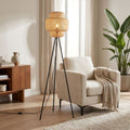Lampadaire en osier