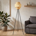 Lampadaire en osier