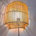 Jute wandlamp
