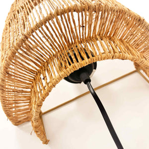 Aplique de pared de Yute "CARR" - E27 - Interruptor y enchufe (9)