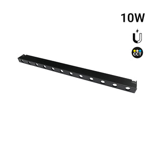 Luminaria lineal para carril magnético - 10W - 24º - 10mm - CCT + SMART - UGR18