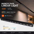 Luminaria lineal para carril magnético - 10W - 24º - 10mm - CCT + SMART - UGR18 5