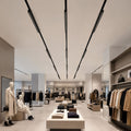 Linear luminaire for magnetic track - 30W - 26mm - CCT + SMART - UGR18 - 48V 2