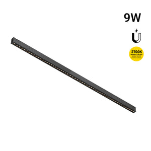 Luminaria lineal para carril magnético - 9W - 24º - 5mm - UGR18 - 24V