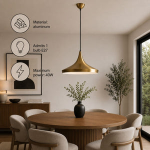 Lámpara colgante nórdica "Kolding" - Barcelona Led-Decoración
