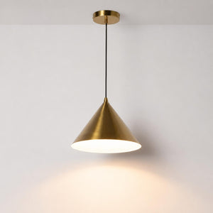 Lámpara colgante de metal "CUSPIDE" - E27 - Ø30cm (13)