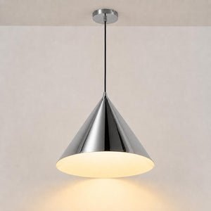 Lámpara colgante de metal "CUSPIDE XL" - E27 - Ø46cm (5)