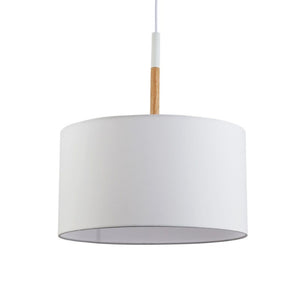 Lámpara colgante con pantalla de tela "CLASS XL" - E27 - Ø400 mm (5)