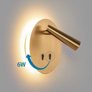 Aplique de pared "FELAM" - 3W + 6W - 2700K - CRI 85 - Barcelona Led-Decoración