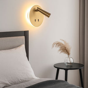 Aplique de pared "FELAM" - 3W + 6W - 2700K - CRI 85 - Barcelona Led-Decoración