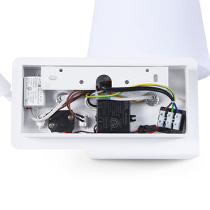 Aplique de pared para lectura "TARAN" - Con foco LED orientable y puerto USB - E27 + 3W (12)