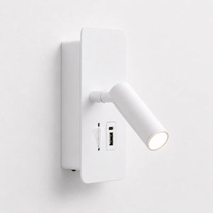 Aplique de pared "ALIX" - 3W - 2600K - USB+USB-C - Instalación superficie | | Barcelona Led