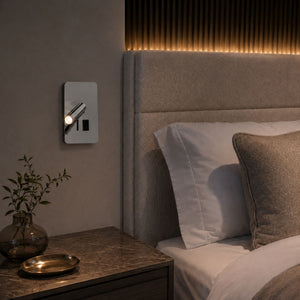 Aplique de pared "ALIX" - 3W - 2600K - USB+USB-C - Instalación superficie (12)