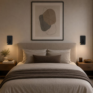 Aplique de pared "ALIX" - 3W - 2600K - USB+USB-C - Instalación superficie (28)