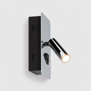Aplique de pared "NORU" - 3W - 2600K - USB+USB-C - Empotrable (10)