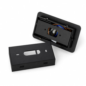 Aplique de pared "NORU" - 3W - 2600K - USB+USB-C - Empotrable (31)