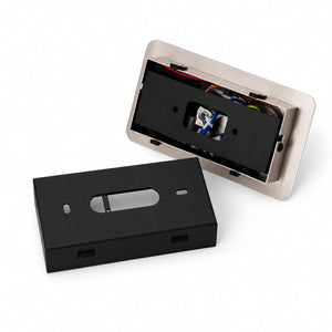Aplique de pared "NORU" - 3W - 2600K - USB+USB-C - Empotrable (39)