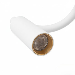 Aplique de pared para lectura "Artin USB + USBC" - Con foco LED orientable y puerto USB + USBC - E27 + 3W - Barcelona Led-Decoración