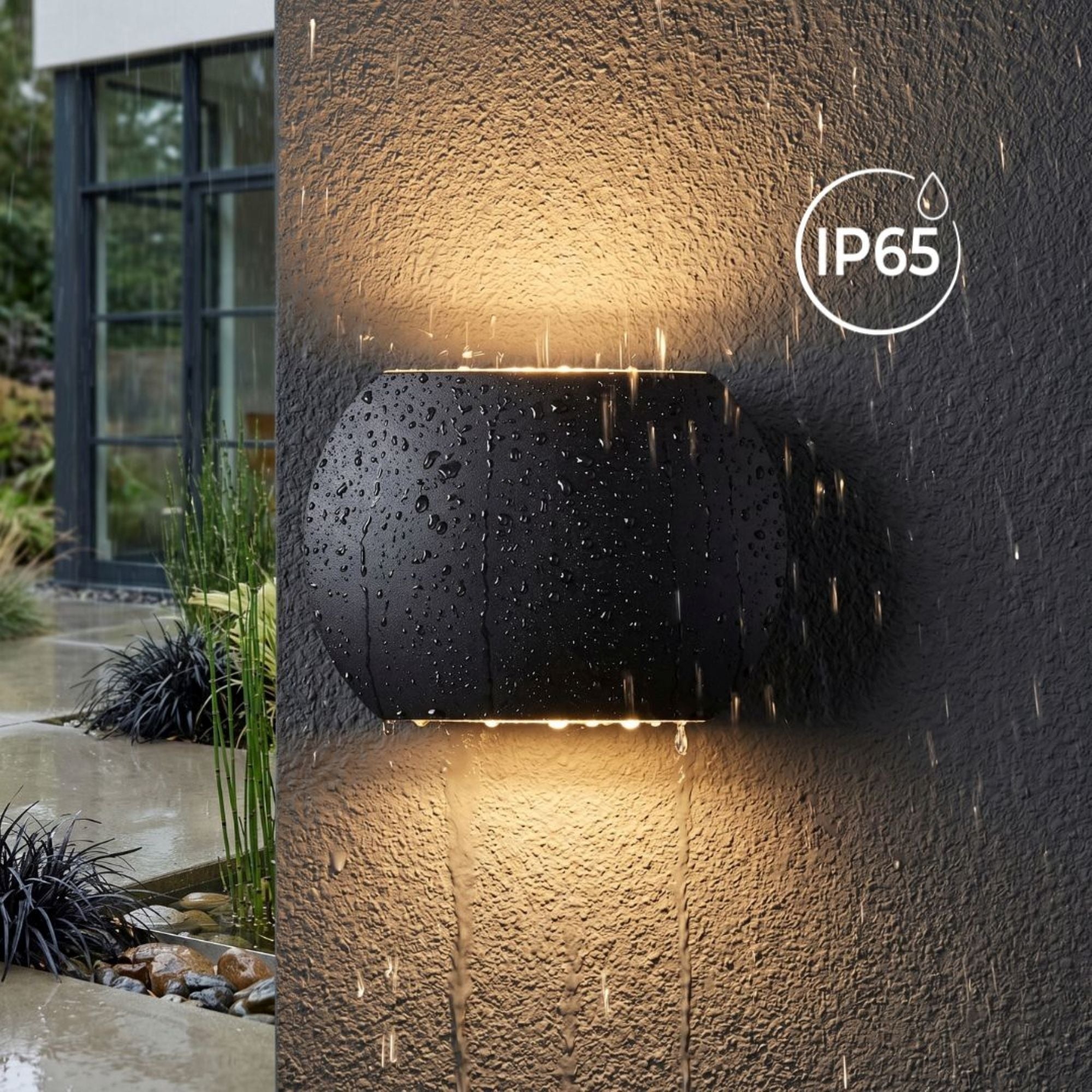 Aplique de pared LED "ARTEMIS" - Up & Down - 6W - 2700K- IP65 (1)