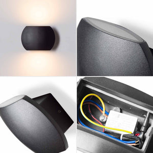 Aplique de pared LED "ARTEMIS" - Up & Down - 6W - 2700K- IP65 (14)