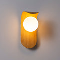 Wandleuchte „NARA“ – Holzoptik – G9 3