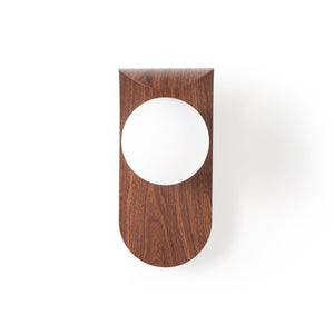 Aplique de pared "NARA" - Efecto madera - G9 - Barcelona Led-Decoración