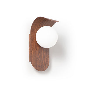 Aplique de pared "NARA" - Efecto madera - G9 (14)