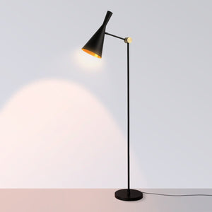 Lámpara de pie de diseño "Olivia" Negro - Barcelona Led-Decoración