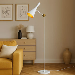 Lámpara de pie de diseño "Olivia" Negro (22) & Lámpara de pie de diseño "Olivia" Negro