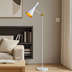 Lámpara de pie de diseño "Olivia" Negro - Barcelona Led-Decoración