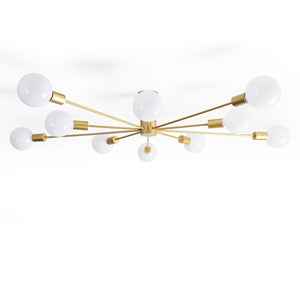 Lámpara de techo "ASTRA" - 10 luces - E27 - Barcelona Led-Decoración