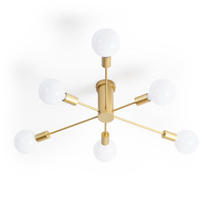 Lámpara de techo "ASTRA" - 6 luces - E27 (8)