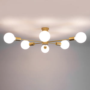 Lámpara de techo "ASTRA" - 6 luces - E27 (4)